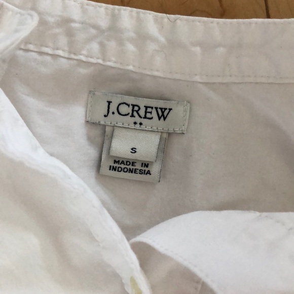 J Crew white popover shirt - Picture 6 of 6